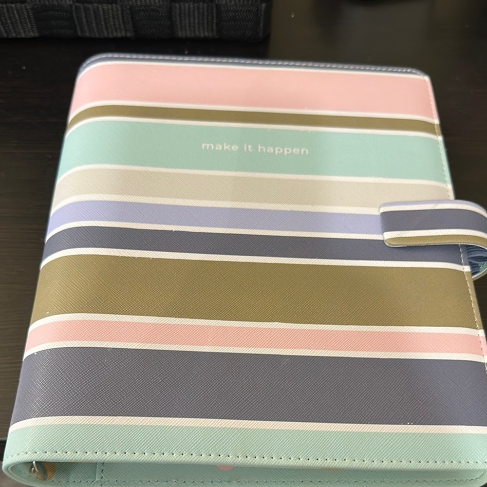filoFAX Pastel Striped Planner A5 Rings